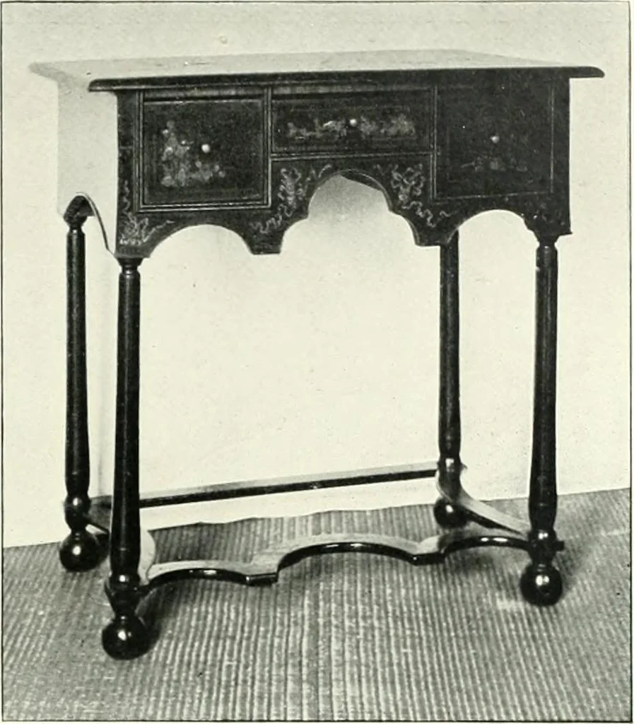 An illustration from English furniture and decoration, 1680-1800, 1909, leaf 64