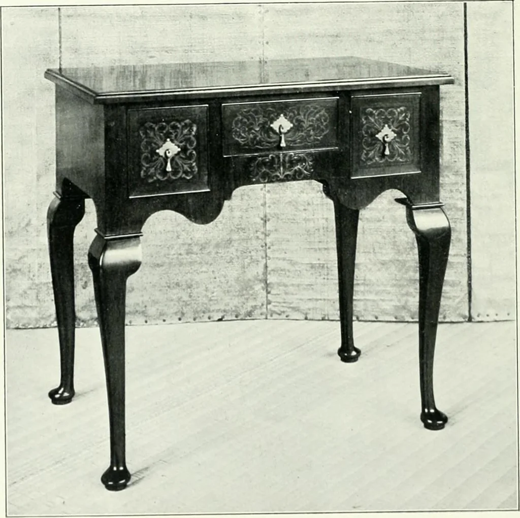 An illustration from English furniture and decoration, 1680-1800, 1909, leaf 69