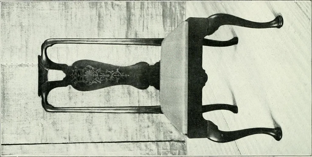 An illustration from English furniture and decoration, 1680-1800, 1909, leaf 71