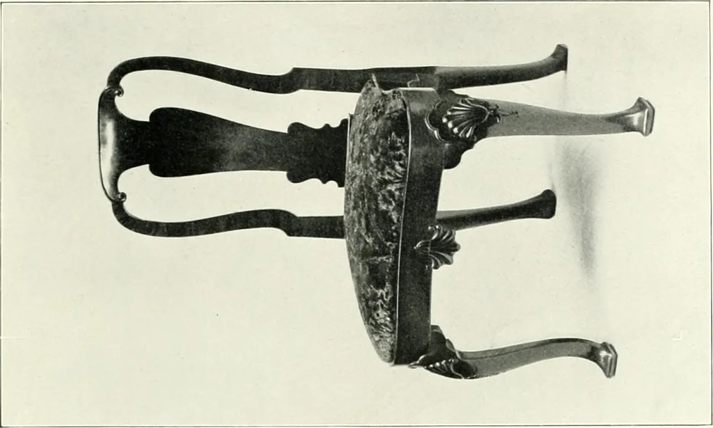 An illustration from English furniture and decoration, 1680-1800, 1909, leaf 72
