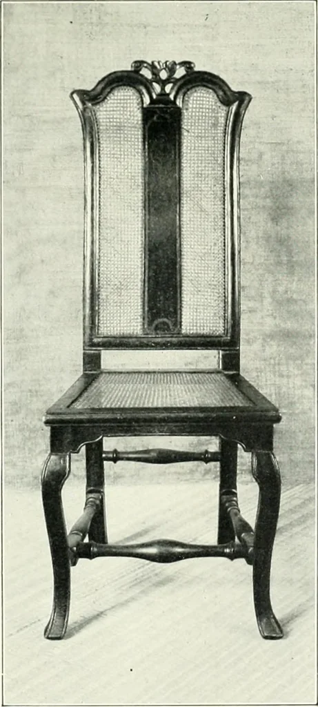 An illustration from English furniture and decoration, 1680-1800, 1909, leaf 72