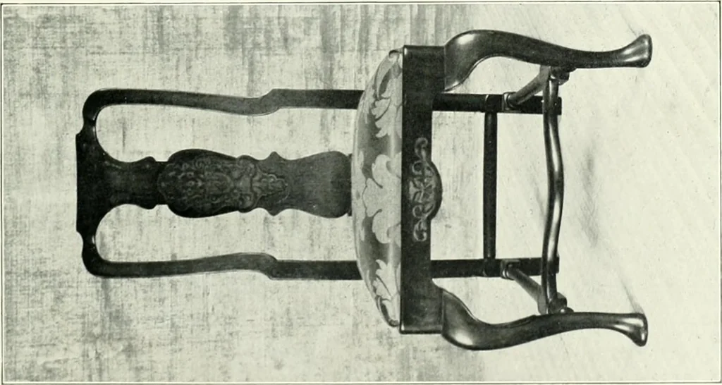An illustration from English furniture and decoration, 1680-1800, 1909, leaf 72