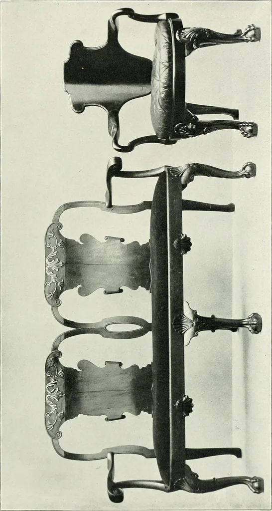 An illustration from English furniture and decoration, 1680-1800, 1909, leaf 76