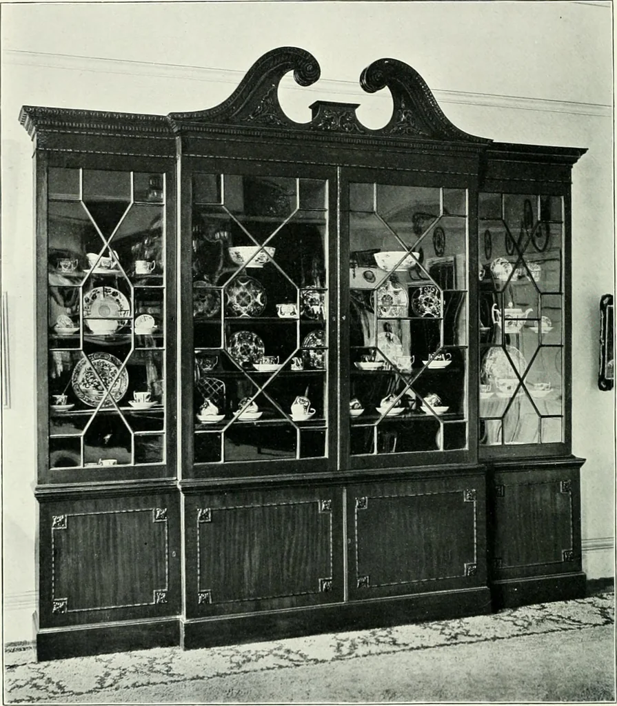 An illustration from English furniture and decoration, 1680-1800, 1909, leaf 77