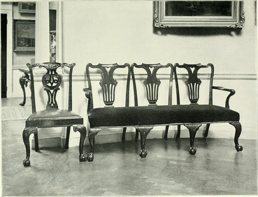 An illustration from English furniture and decoration, 1680-1800, 1909, leaf 82