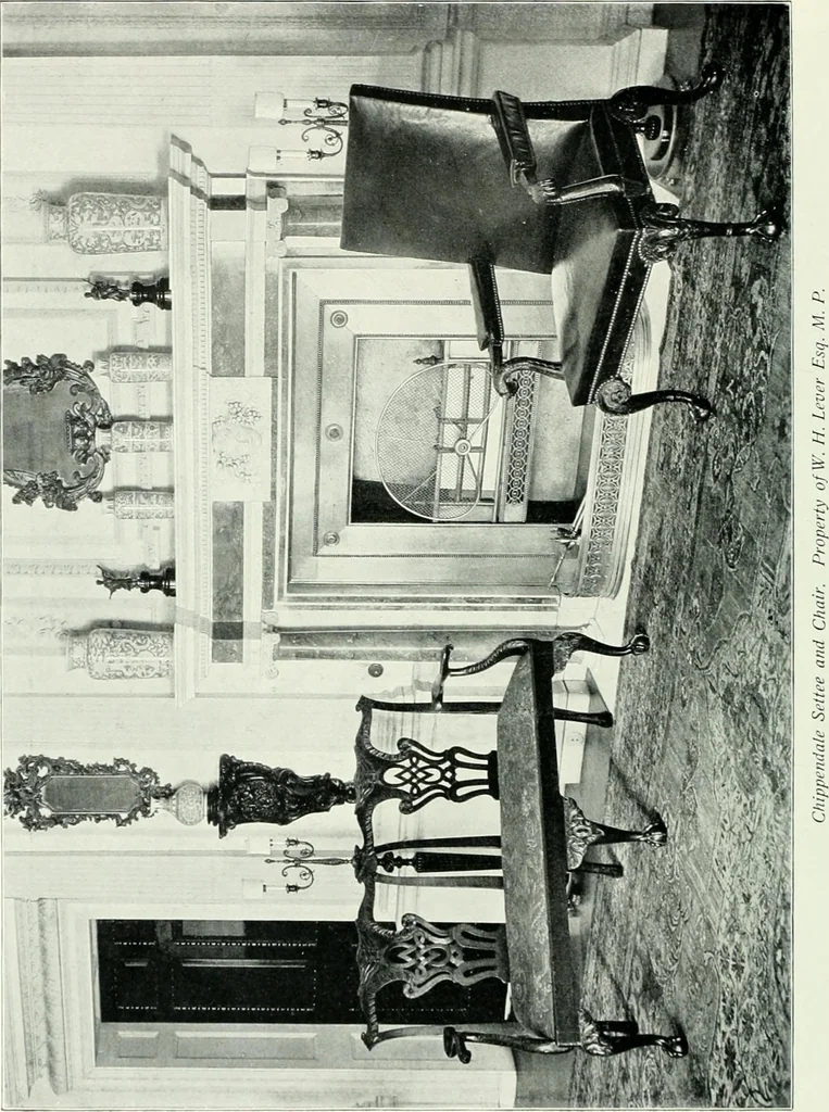 An illustration from English furniture and decoration, 1680-1800, 1909, leaf 83