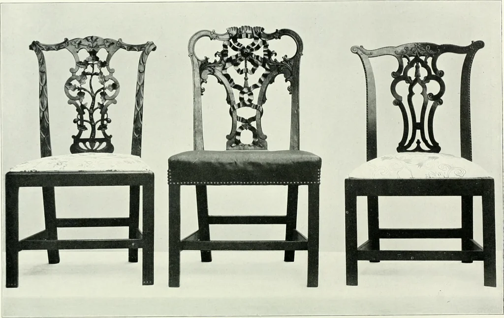An illustration from English furniture and decoration, 1680-1800, 1909, leaf 89