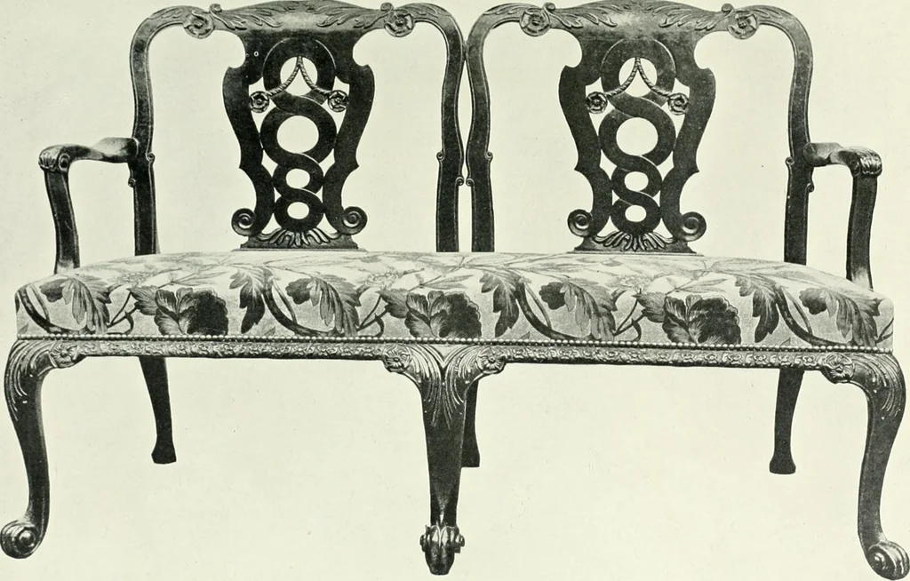 An illustration from English furniture and decoration, 1680-1800, 1909, leaf 90