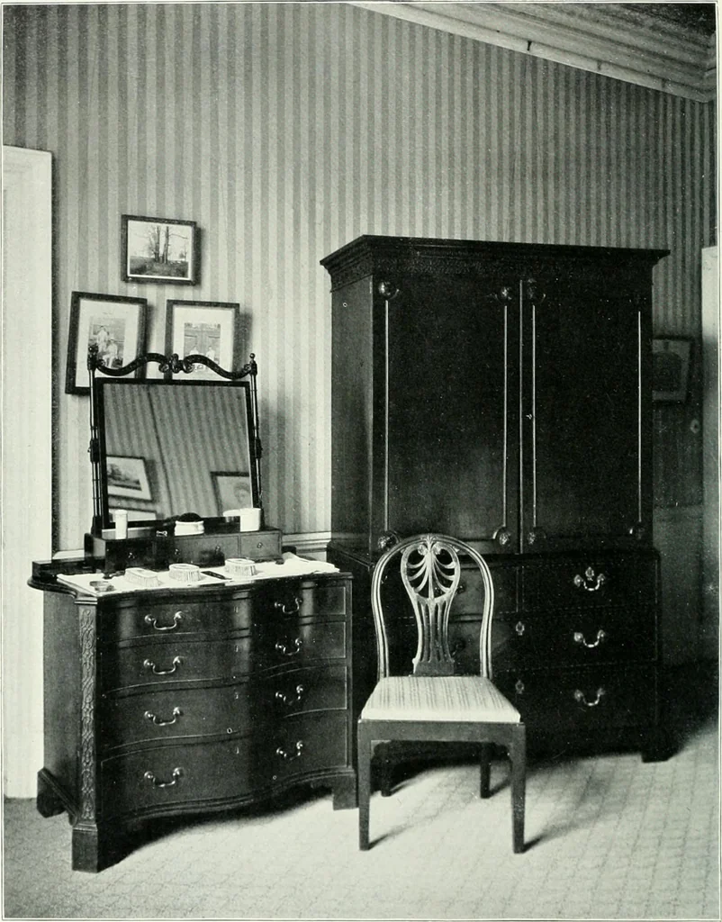 An illustration from English furniture and decoration, 1680-1800, 1909, leaf 91