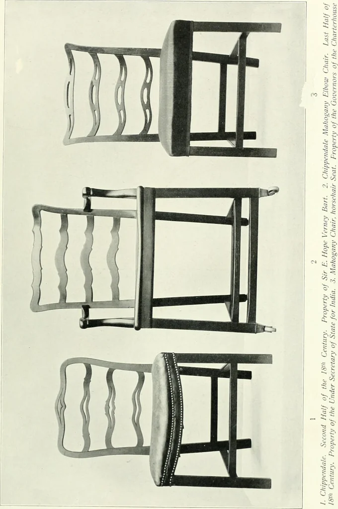 An illustration from English furniture and decoration, 1680-1800, 1909, leaf 96