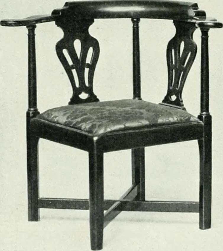 An illustration from English furniture and decoration, 1680-1800, 1909, leaf 97