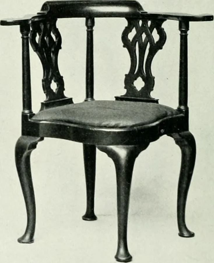An illustration from English furniture and decoration, 1680-1800, 1909, leaf 97