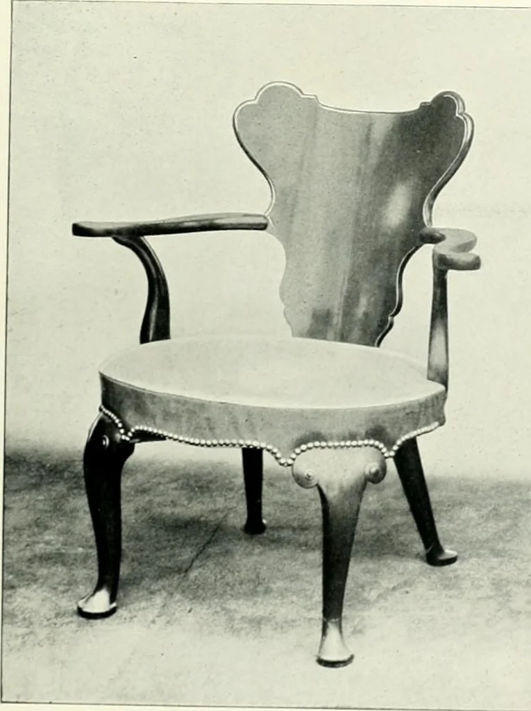 An illustration from English furniture and decoration, 1680-1800, 1909, leaf 98