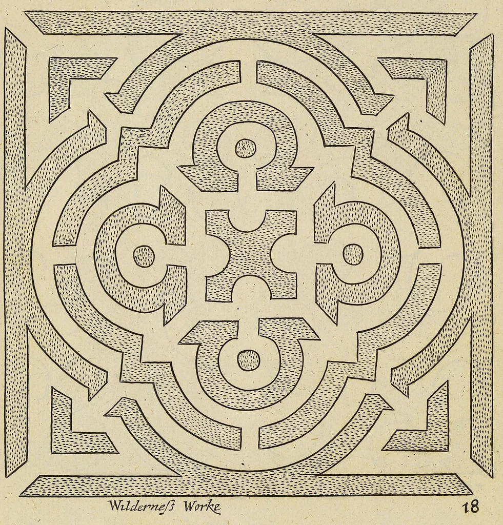An illustration from The English gardner, or, A sure guide to young planters & gardeners : in three parts. I. Shewing the way and order of planting and raising all sorts of stocks, fruit-trees, and shrubs ... II. How to order the kitchin-garden, for all sorts of herbs, roots, and sallads. III. The ordering of the garden of pleasure ..., 1688, leaf 192