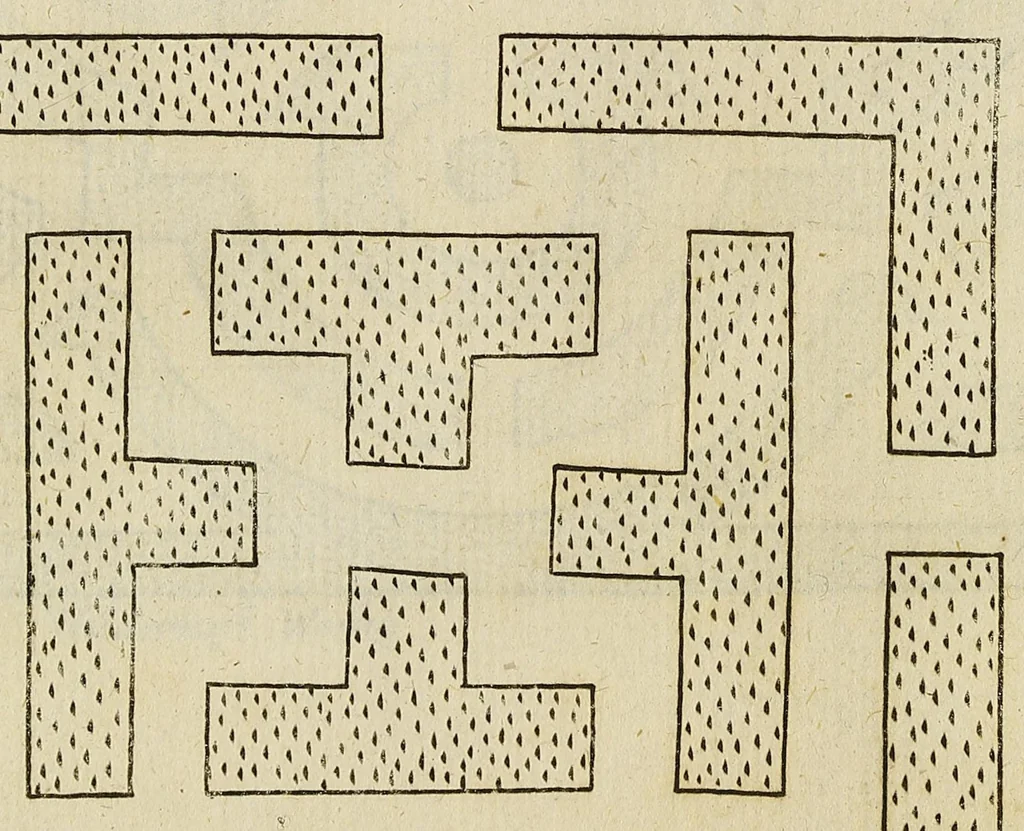 An illustration from The English gardner, or, A sure guide to young planters & gardeners : in three parts. I. Shewing the way and order of planting and raising all sorts of stocks, fruit-trees, and shrubs ... II. How to order the kitchin-garden, for all sorts of herbs, roots, and sallads. III. The ordering of the garden of pleasure ..., 1688, leaf 194