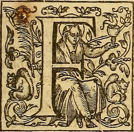 An illustration from The English gentleman; ; and The English gentlewoman: : both in one volume couched, and in one modell portrayed: to the living glory of their sexe, the lasting story of their worth. Being presented to present times for ornaments; commended to posterity for presidents. With A ladies love-lecture and a supplement lately annexed, and entituled The turtles triumph ..., 1641, leaf 368