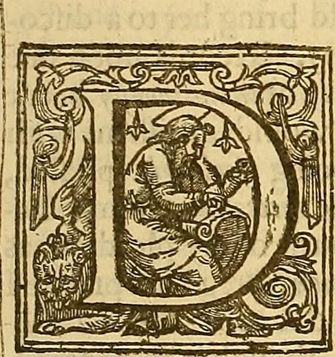 An illustration from The English gentleman; ; and The English gentlewoman: : both in one volume couched, and in one modell portrayed: to the living glory of their sexe, the lasting story of their worth. Being presented to present times for ornaments; commended to posterity for presidents. With A ladies love-lecture and a supplement lately annexed, and entituled The turtles triumph ..., 1641, leaf 426
