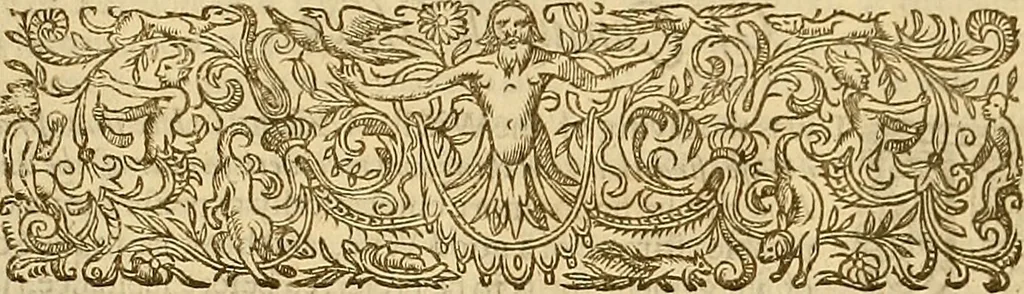 An illustration from The English gentleman; ; and The English gentlewoman: : both in one volume couched, and in one modell portrayed: to the living glory of their sexe, the lasting story of their worth. Being presented to present times for ornaments; commended to posterity for presidents. With A ladies love-lecture and a supplement lately annexed, and entituled The turtles triumph ..., 1641, leaf 486