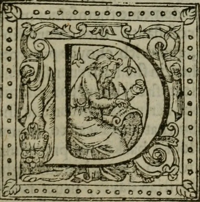 An illustration from The English gentlewoman, drawne out to the full body : expressing, what habilliments doe best attire her, what ornaments doe best adorne her, what complements doe best accomplish her, 1631, leaf 130