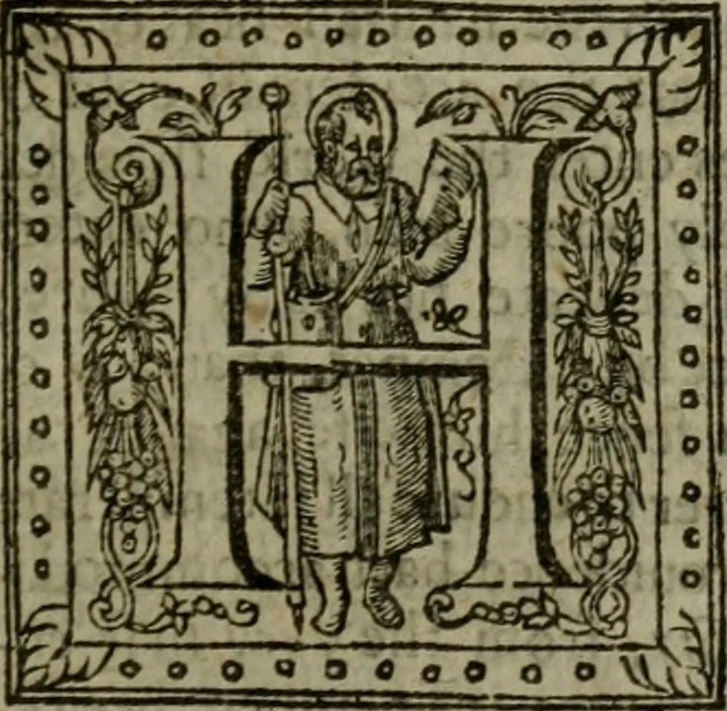 An illustration from The English gentlewoman, drawne out to the full body : expressing, what habilliments doe best attire her, what ornaments doe best adorne her, what complements doe best accomplish her, 1631, leaf 50