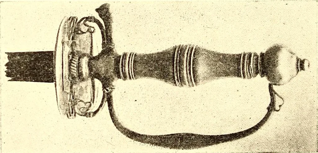 An illustration from English goldsmiths and their marks, a history of the goldsmiths and plate workers of England, Scotland, and Ireland; with over thirteen thousand marks reproduced in facsimile from authentic examples of plate and tables of date-letters and other hall-marks used in the assay offices of the United kingdom, 1921, leaf 743