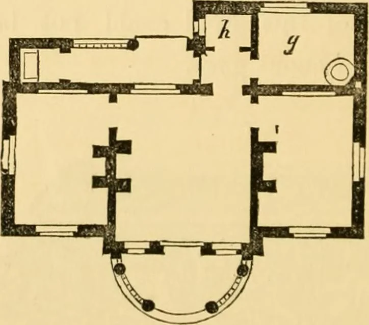 An illustration from The Englishman's house, from a cottage to a mansion. A practical guide to members of building societies, and all interested in selecting or building a house, 1871, leaf 108
