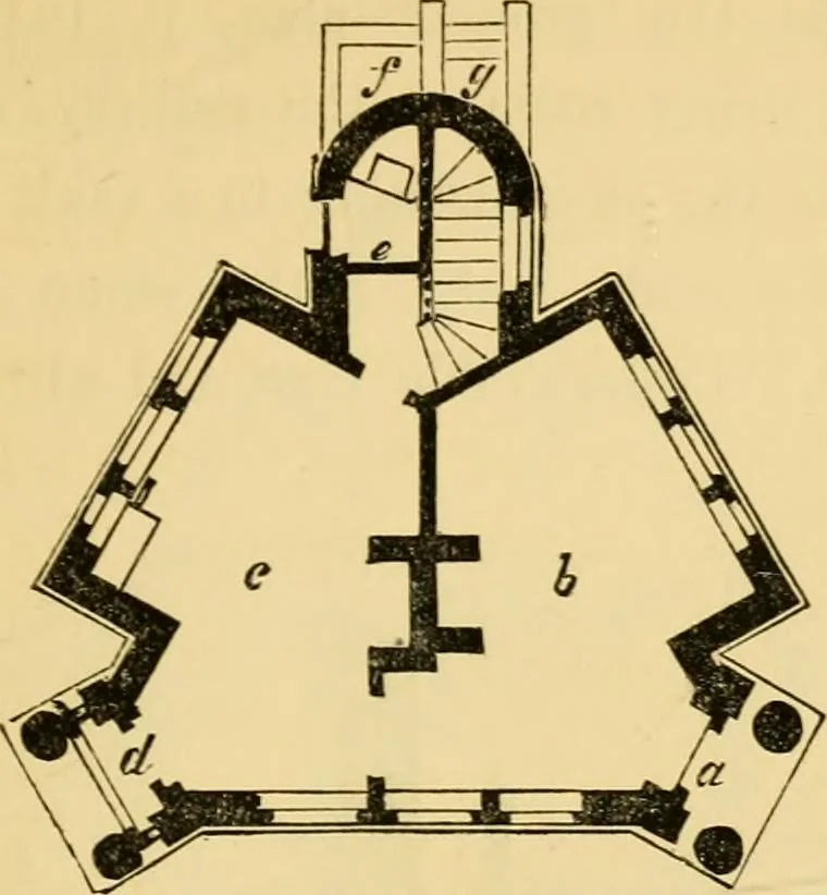 An illustration from The Englishman's house, from a cottage to a mansion. A practical guide to members of building societies, and all interested in selecting or building a house, 1871, leaf 111