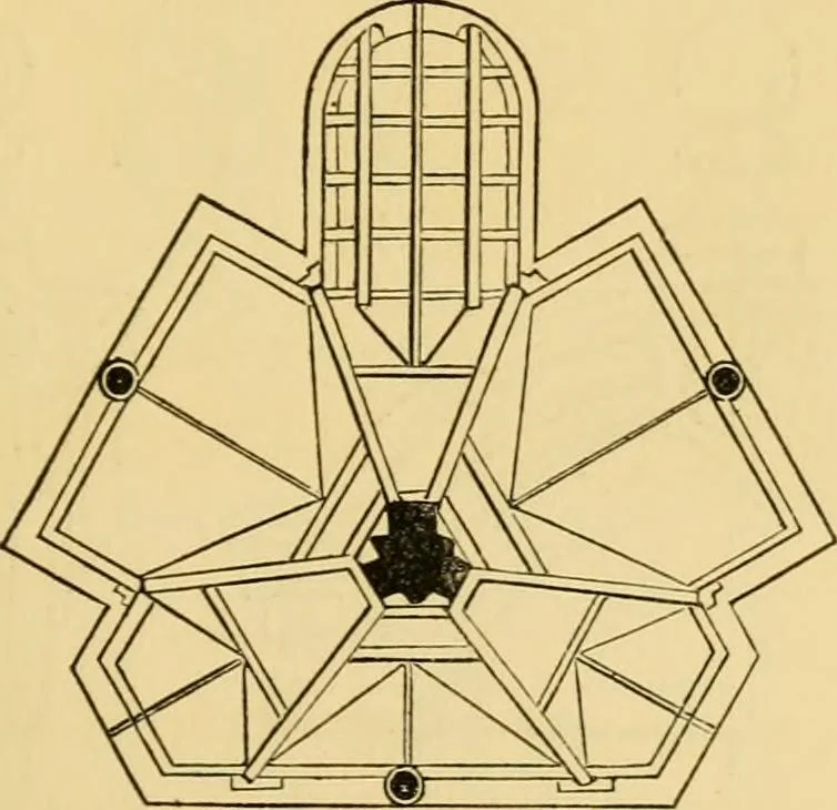 An illustration from The Englishman's house, from a cottage to a mansion. A practical guide to members of building societies, and all interested in selecting or building a house, 1871, leaf 113