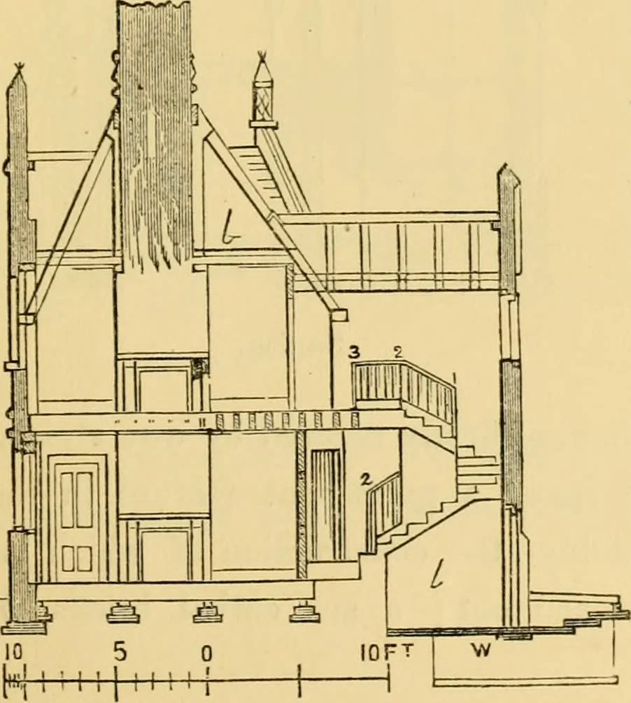 An illustration from The Englishman's house, from a cottage to a mansion. A practical guide to members of building societies, and all interested in selecting or building a house, 1871, leaf 115