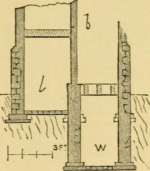An illustration from The Englishman's house, from a cottage to a mansion. A practical guide to members of building societies, and all interested in selecting or building a house, 1871, leaf 117