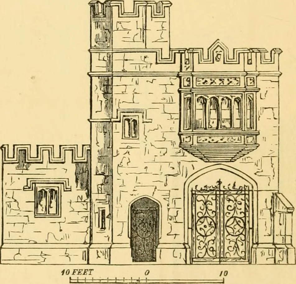 An illustration from The Englishman's house, from a cottage to a mansion. A practical guide to members of building societies, and all interested in selecting or building a house, 1871, leaf 122