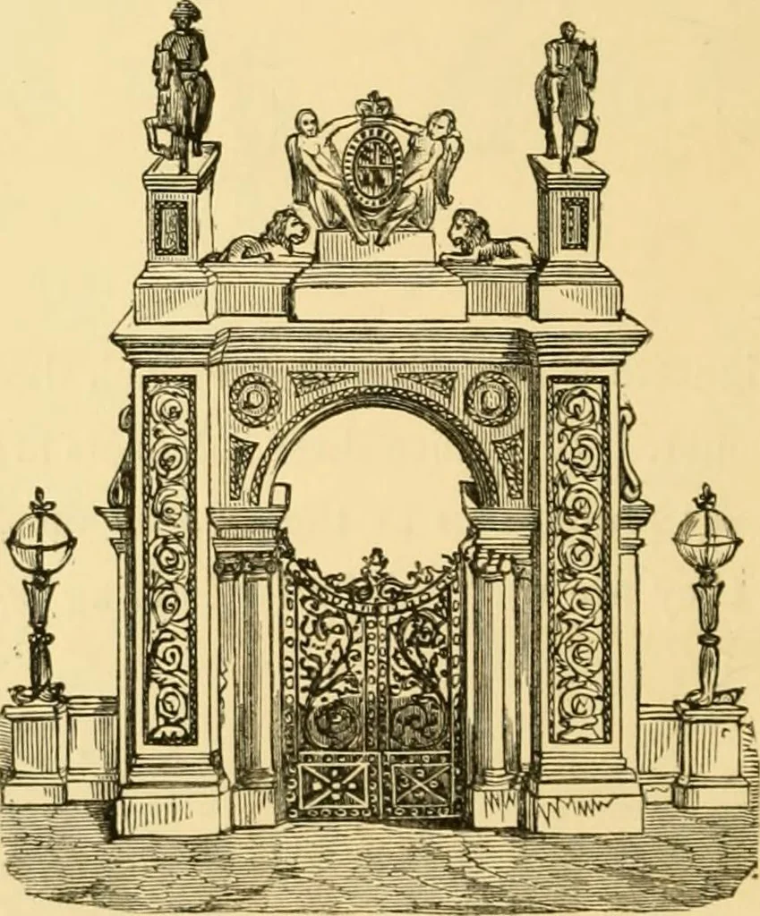 An illustration from The Englishman's house, from a cottage to a mansion. A practical guide to members of building societies, and all interested in selecting or building a house, 1871, leaf 130