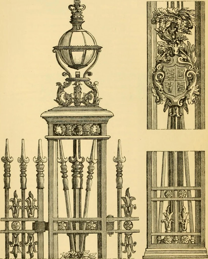 An illustration from The Englishman's house, from a cottage to a mansion. A practical guide to members of building societies, and all interested in selecting or building a house, 1871, leaf 150