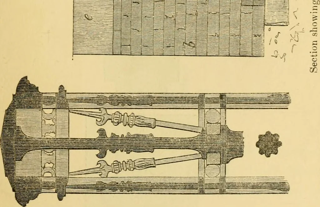 An illustration from The Englishman's house, from a cottage to a mansion. A practical guide to members of building societies, and all interested in selecting or building a house, 1871, leaf 151