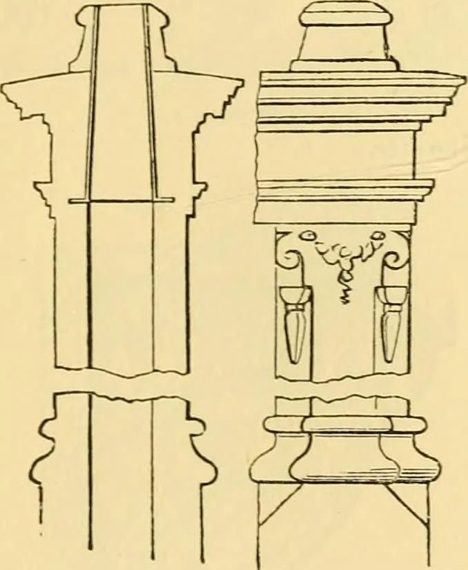 An illustration from The Englishman's house, from a cottage to a mansion. A practical guide to members of building societies, and all interested in selecting or building a house, 1871, leaf 177