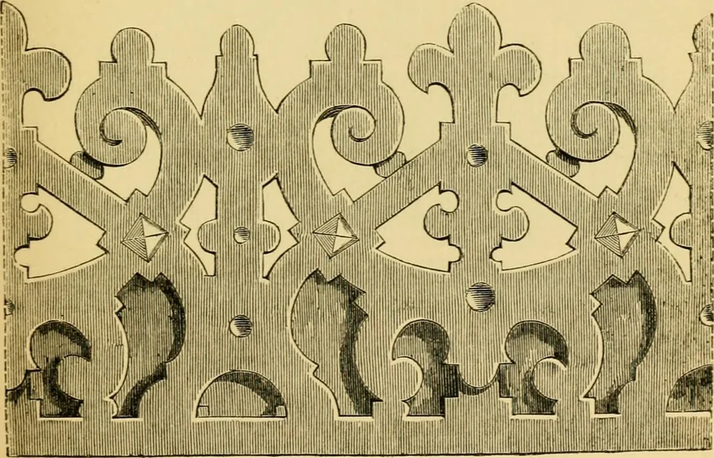 An illustration from The Englishman's house, from a cottage to a mansion. A practical guide to members of building societies, and all interested in selecting or building a house, 1871, leaf 187