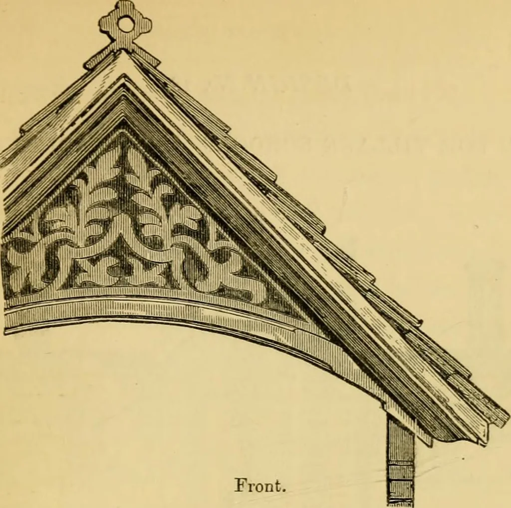 An illustration from The Englishman's house, from a cottage to a mansion. A practical guide to members of building societies, and all interested in selecting or building a house, 1871, leaf 213