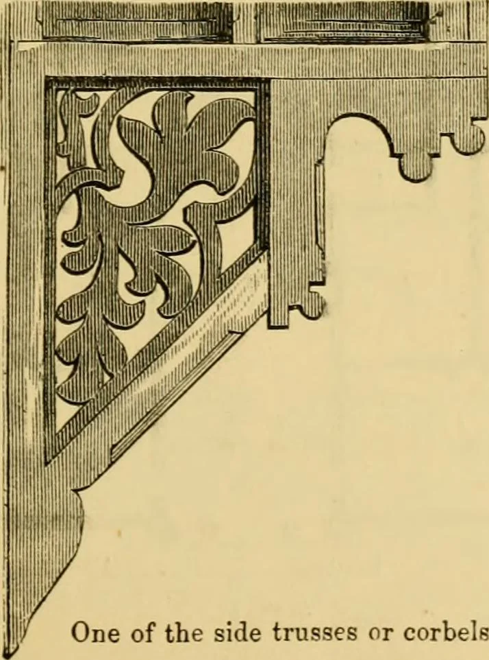 An illustration from The Englishman's house, from a cottage to a mansion. A practical guide to members of building societies, and all interested in selecting or building a house, 1871, leaf 213