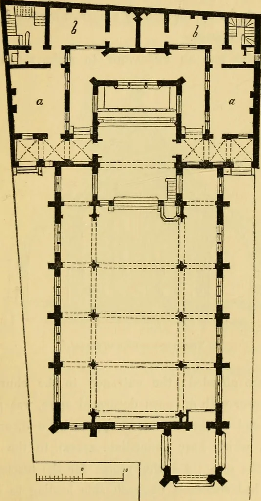 An illustration from The Englishman's house, from a cottage to a mansion. A practical guide to members of building societies, and all interested in selecting or building a house, 1871, leaf 217