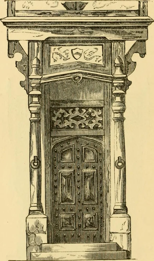 An illustration from The Englishman's house, from a cottage to a mansion. A practical guide to members of building societies, and all interested in selecting or building a house, 1871, leaf 224