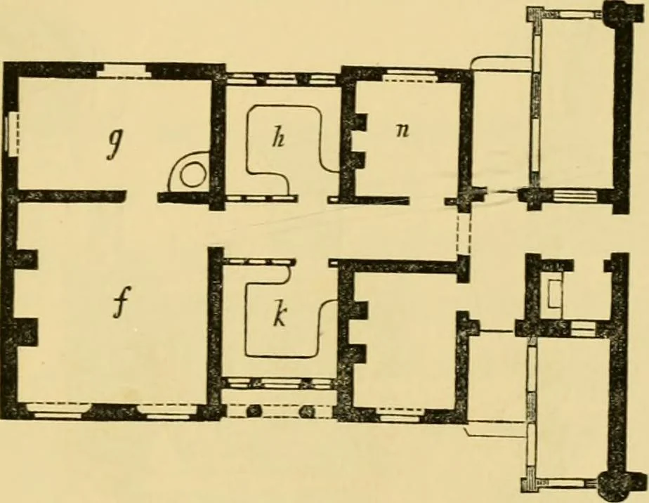 An illustration from The Englishman's house, from a cottage to a mansion. A practical guide to members of building societies, and all interested in selecting or building a house, 1871, leaf 235