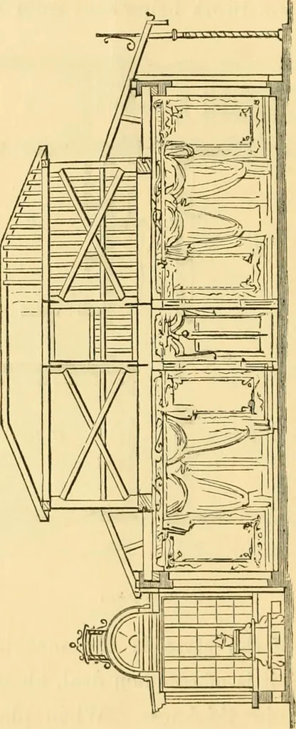 An illustration from The Englishman's house, from a cottage to a mansion. A practical guide to members of building societies, and all interested in selecting or building a house, 1871, leaf 276