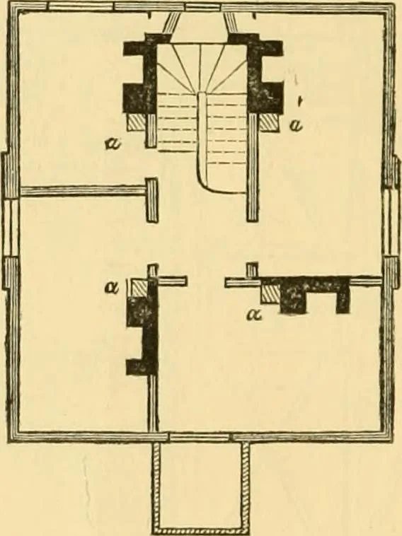 An illustration from The Englishman's house, from a cottage to a mansion. A practical guide to members of building societies, and all interested in selecting or building a house, 1871, leaf 278