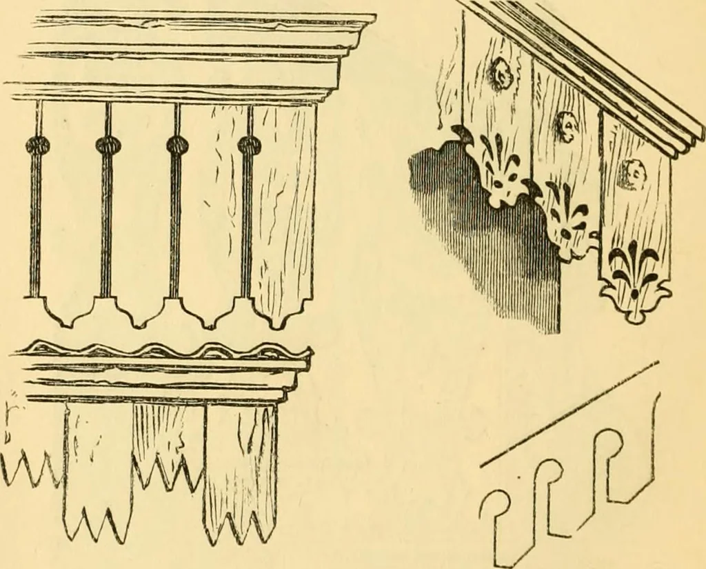 An illustration from The Englishman's house, from a cottage to a mansion. A practical guide to members of building societies, and all interested in selecting or building a house, 1871, leaf 284
