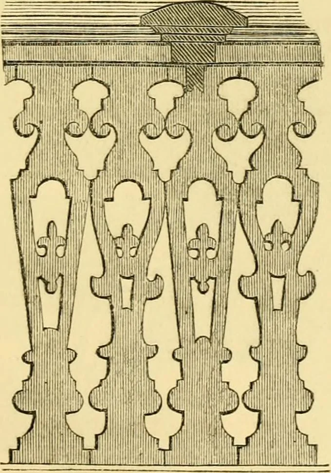 An illustration from The Englishman's house, from a cottage to a mansion. A practical guide to members of building societies, and all interested in selecting or building a house, 1871, leaf 285