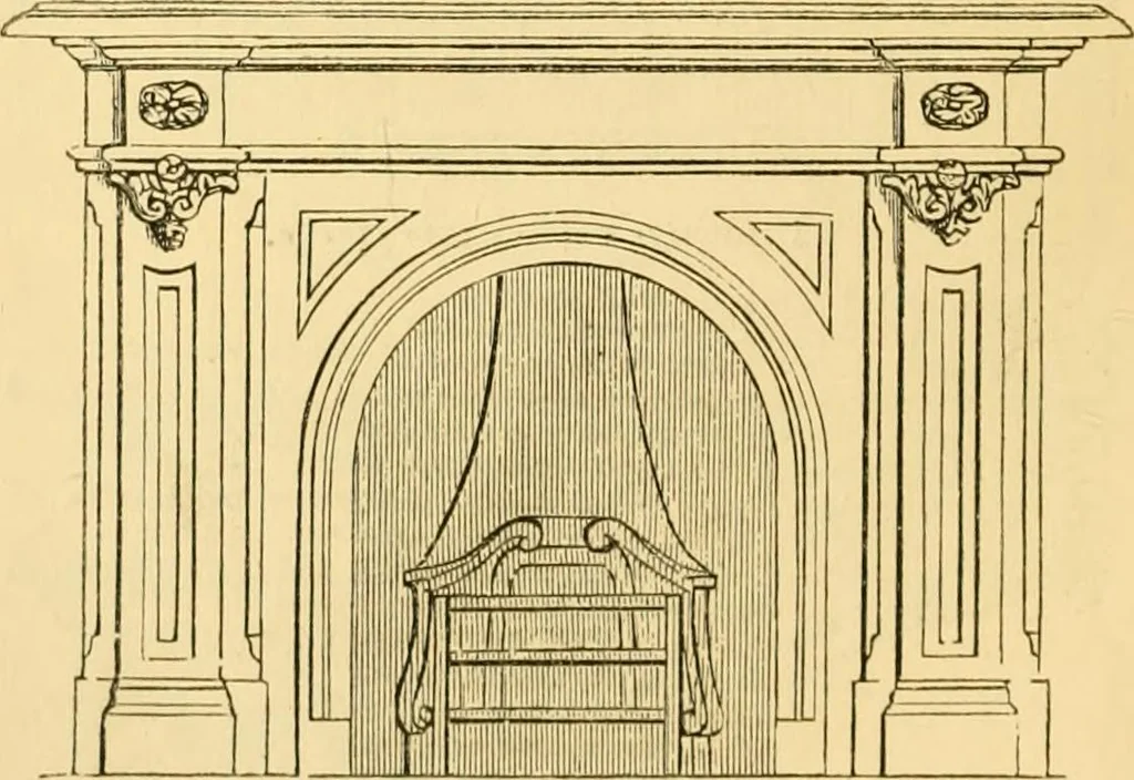 An illustration from The Englishman's house, from a cottage to a mansion. A practical guide to members of building societies, and all interested in selecting or building a house, 1871, leaf 326