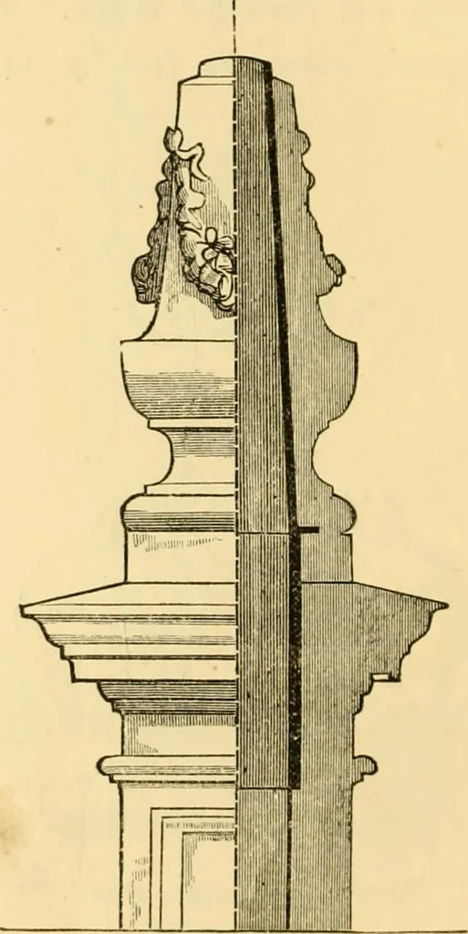 An illustration from The Englishman's house, from a cottage to a mansion. A practical guide to members of building societies, and all interested in selecting or building a house, 1871, leaf 336