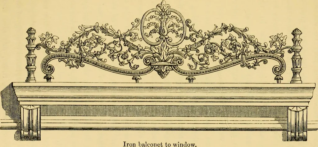 An illustration from The Englishman's house, from a cottage to a mansion. A practical guide to members of building societies, and all interested in selecting or building a house, 1871, leaf 337