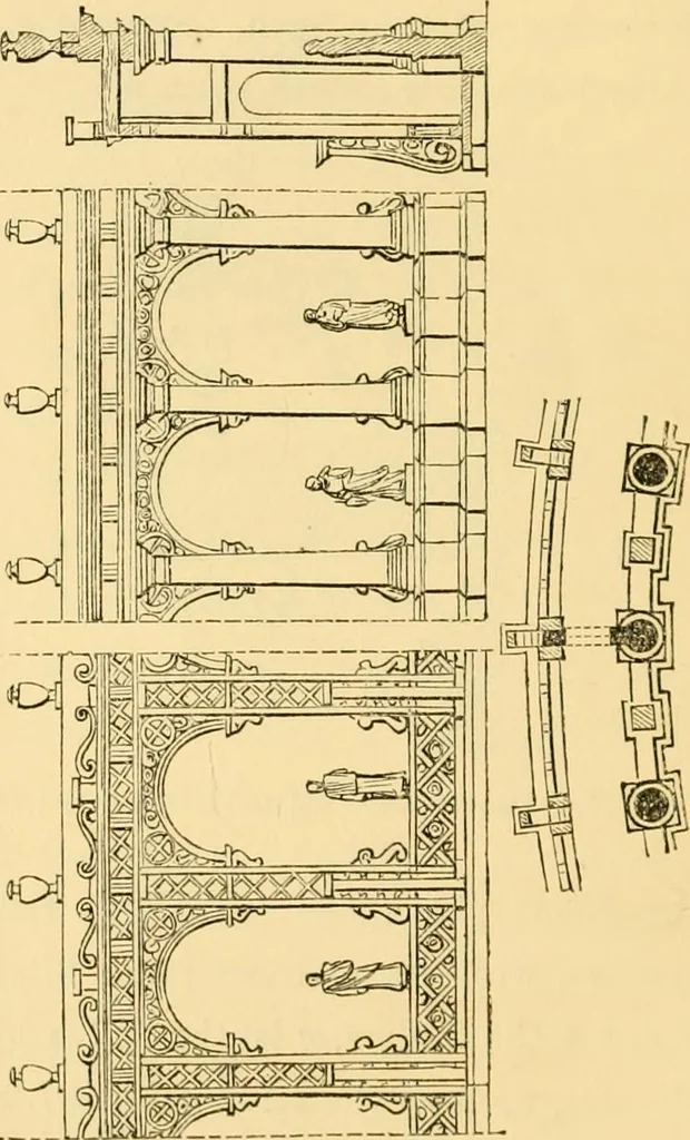 An illustration from The Englishman's house, from a cottage to a mansion. A practical guide to members of building societies, and all interested in selecting or building a house, 1871, leaf 340