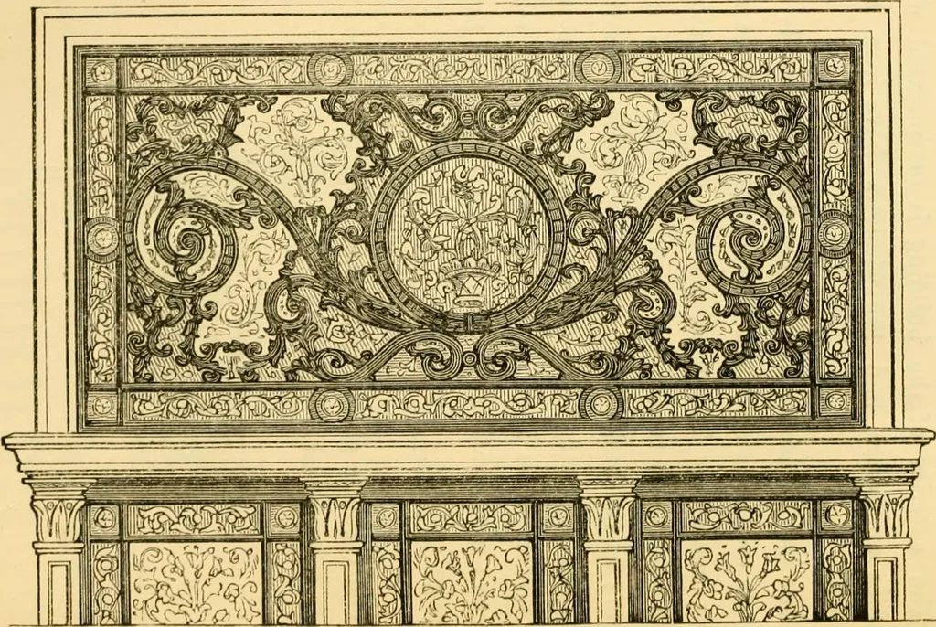 An illustration from The Englishman's house, from a cottage to a mansion. A practical guide to members of building societies, and all interested in selecting or building a house, 1871, leaf 342